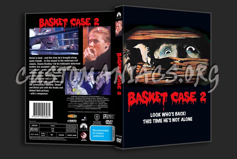 Basket Case 2 dvd cover