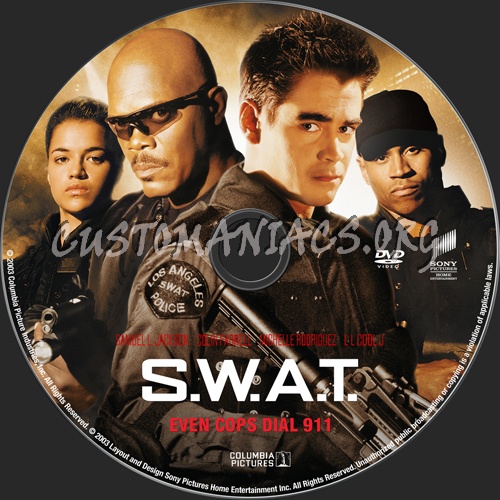 S.w.a.t. dvd label
