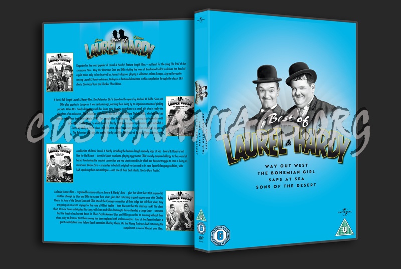 Best of Laurel & Hardy dvd cover
