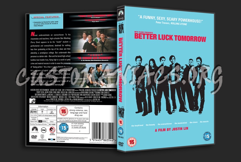 Better Luck Tomorrow dvd cover