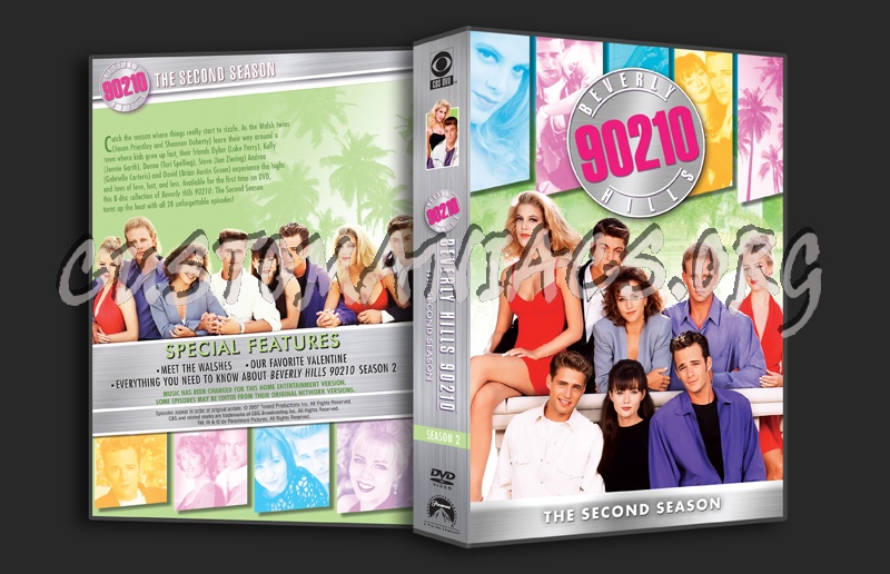 Beverly Hills 90210 Season 2 dvd cover