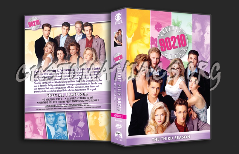 Beverly Hills 90210 Season 3 dvd cover