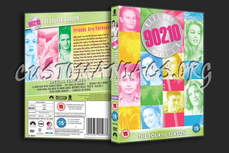 Beverly Hills 90210 Season 4 dvd cover