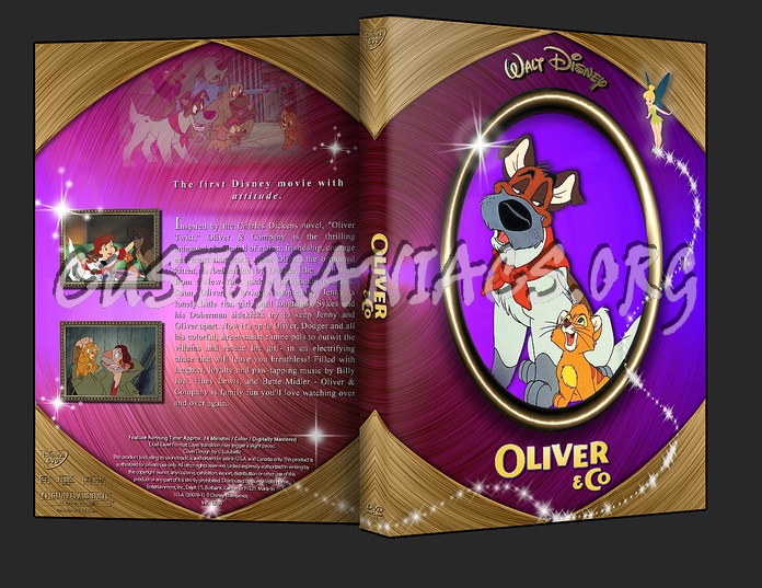 Oliver and Company dvd cover