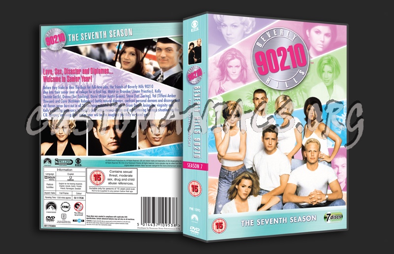 Beverly Hills 90210 Season 7 dvd cover