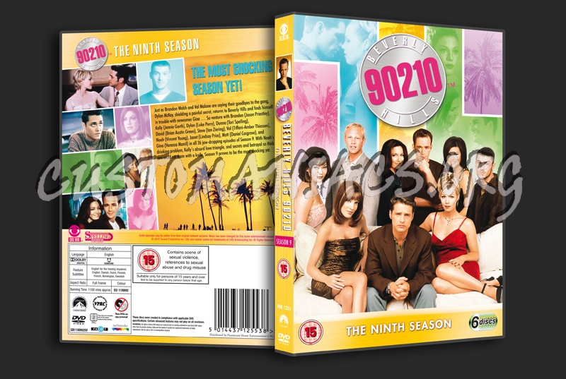 Beverly Hills 90210 Season 9 dvd cover