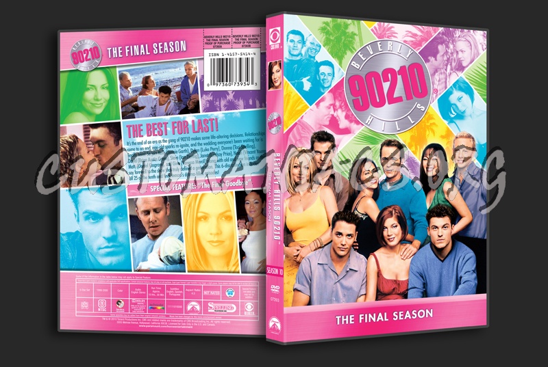 Beverly Hills 90210 Season 10 dvd cover