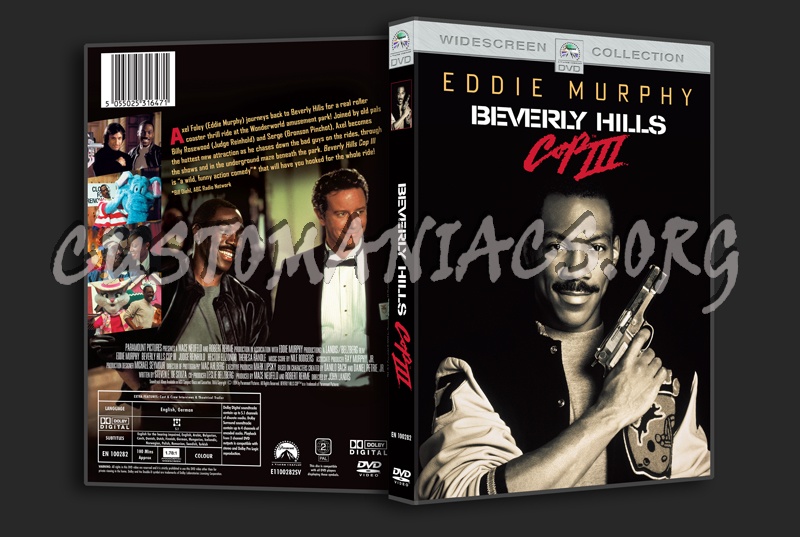 Beverly Hills Cop 3 dvd cover