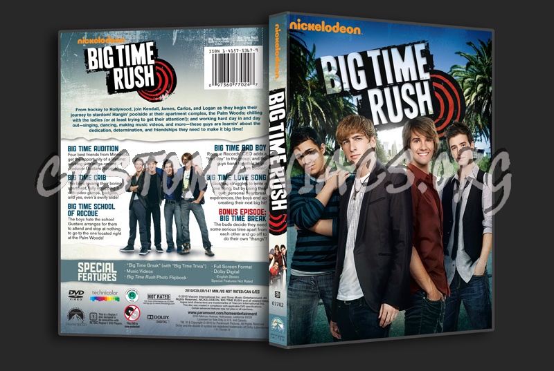 Big Time Rush dvd cover