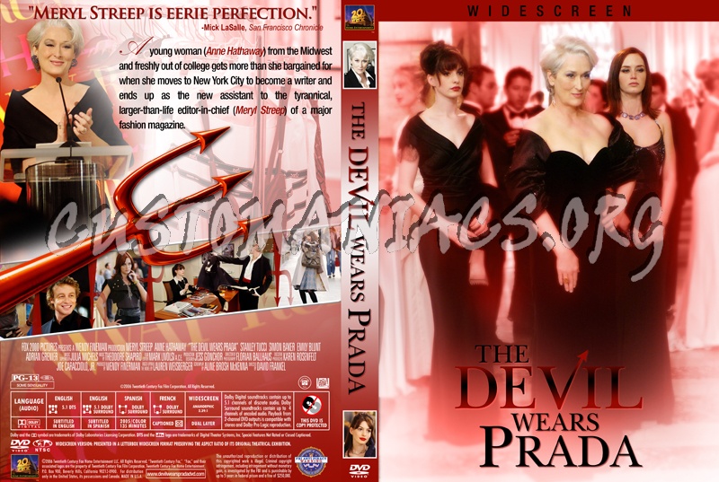 The Devil Wears Prada dvd cover