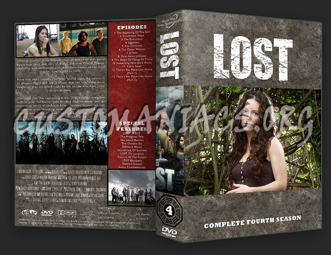 Lost - Complete Collection Series 1-6 dvd cover