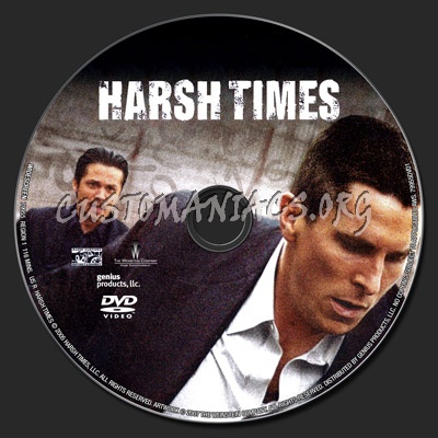 Harsh Times dvd label