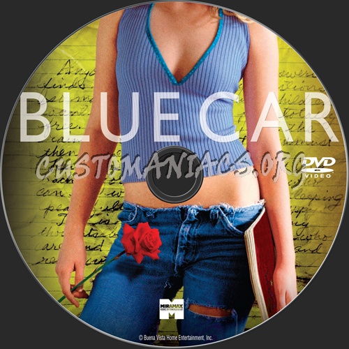 Blue Car dvd label