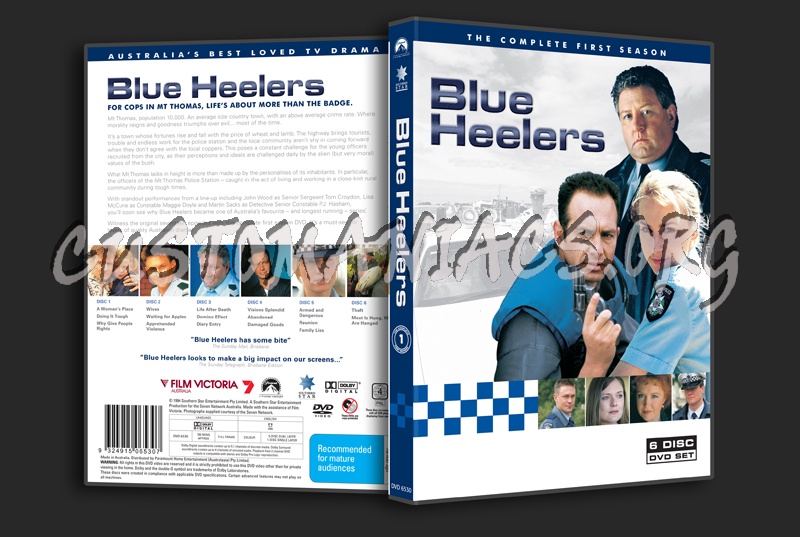 Blue Heelers Season 1 dvd cover
