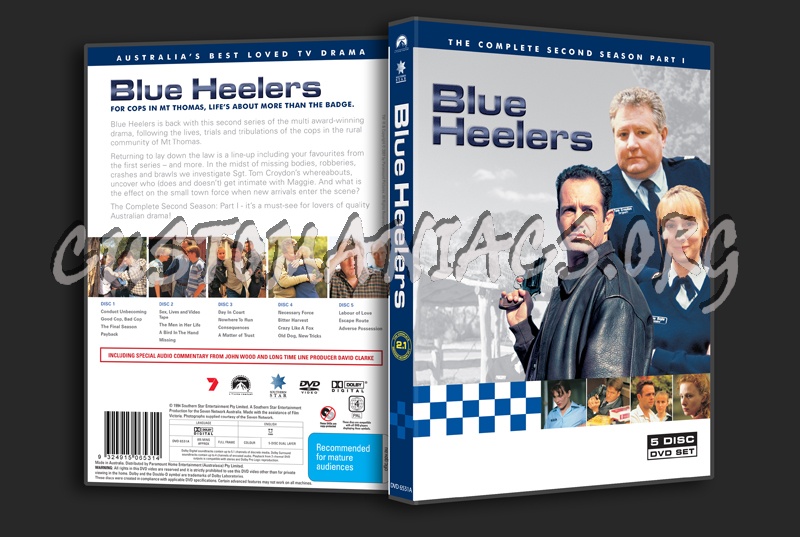 Blue Heelers Season 2 Part 1 dvd cover