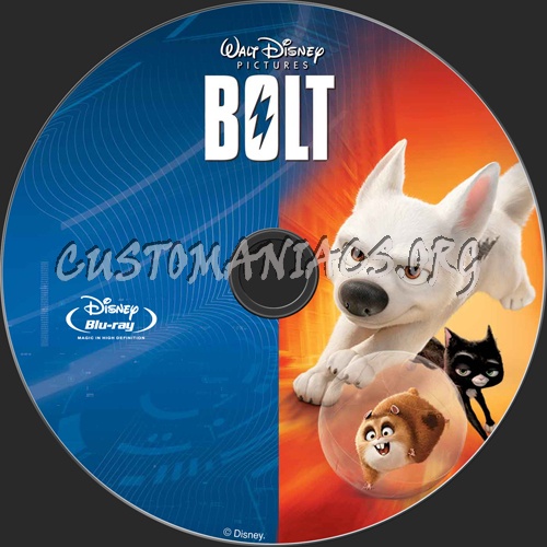 Bolt blu-ray label