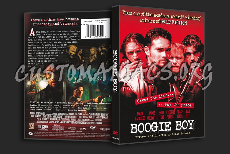 Boogie Boy dvd cover
