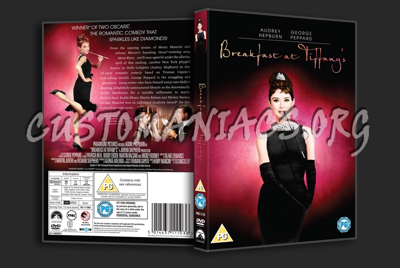 Breakfast at Tiffany's dvd cover