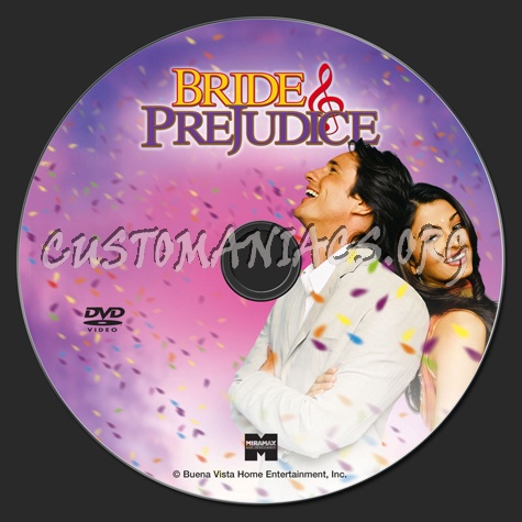 Bride & Prejudice dvd label