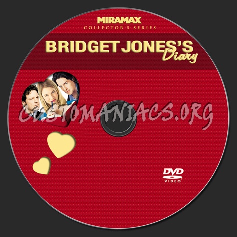 Bridget Jones's Diary dvd label