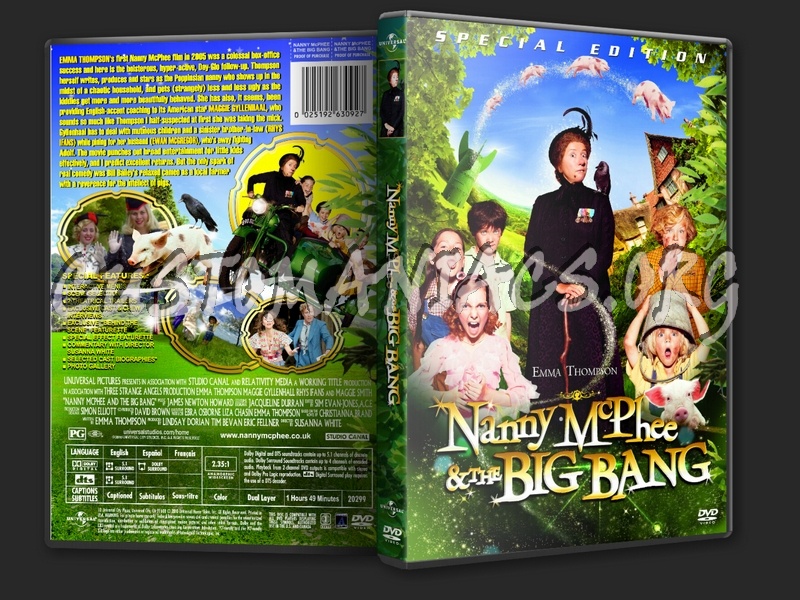 Nanny McPhee and The Big Bang dvd cover
