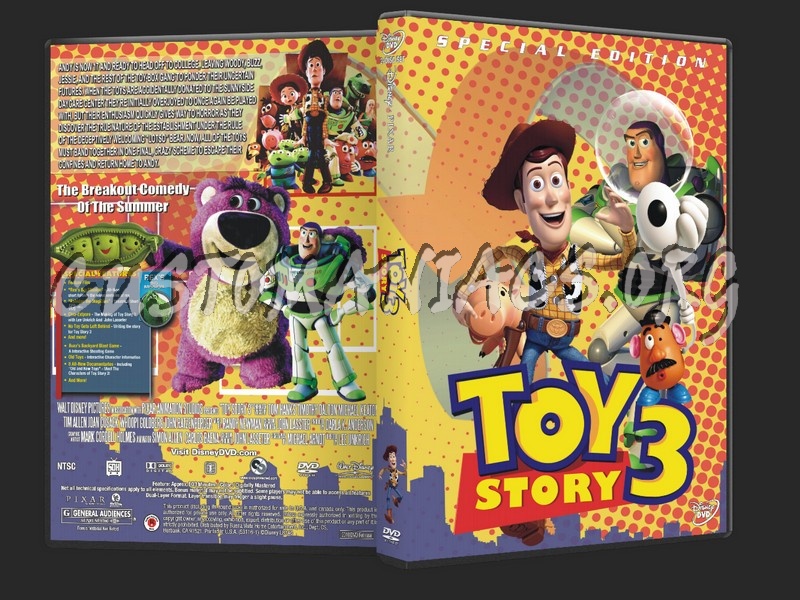 Toy Story 3 dvd cover