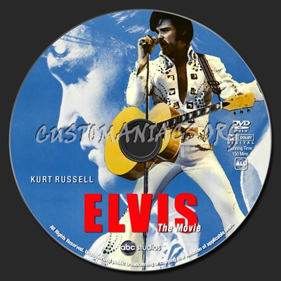 Elvis - The Movie dvd label