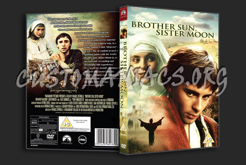 Brother Sun, Sister Moon dvd cover