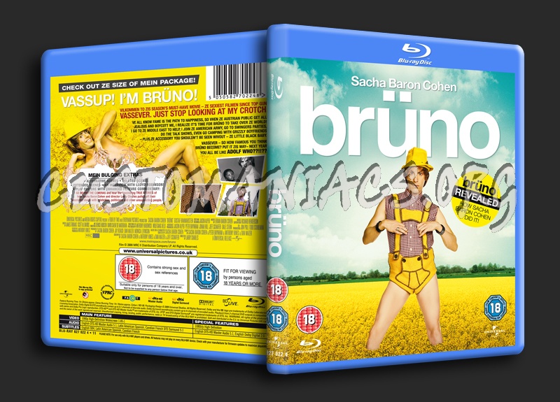 Bruno blu-ray cover