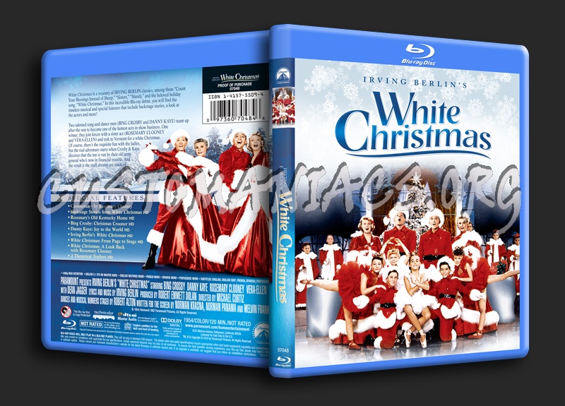 White Christmas blu-ray cover