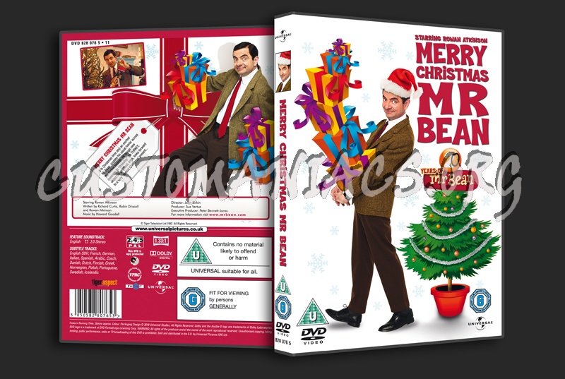 Merry Christmas Mr Bean dvd cover