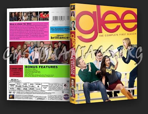 Glee Season 1 dvd cover