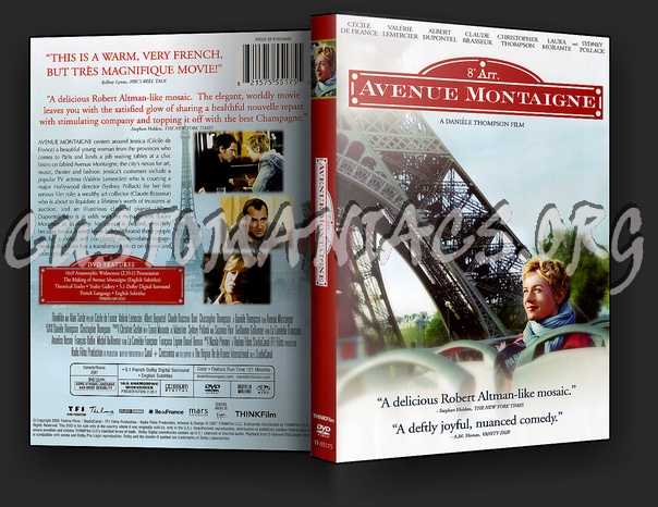 Avenue Montaigne dvd cover