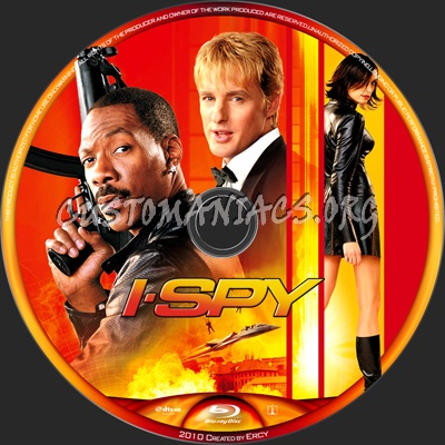 I-Spy blu-ray label