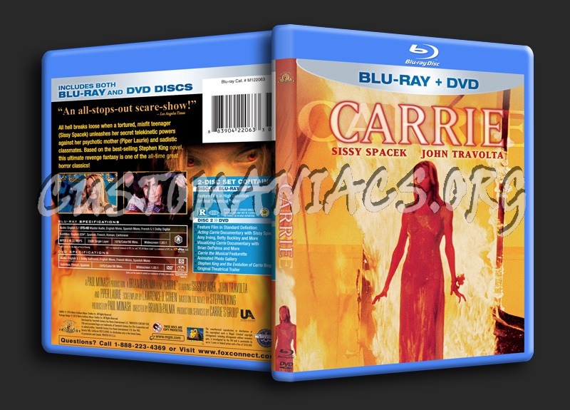 Carrie blu-ray cover