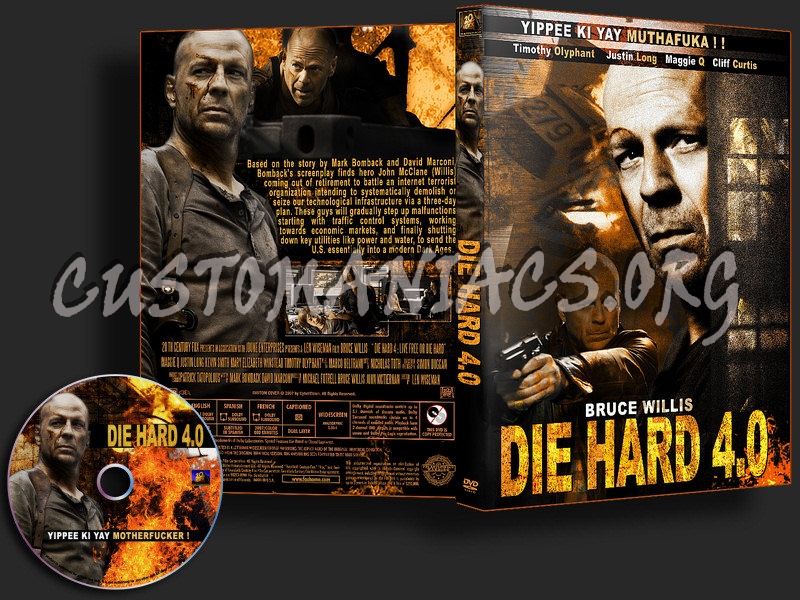 Die Hard 4.0 dvd cover