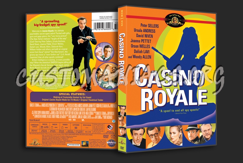 Casino Royale (1967) dvd cover