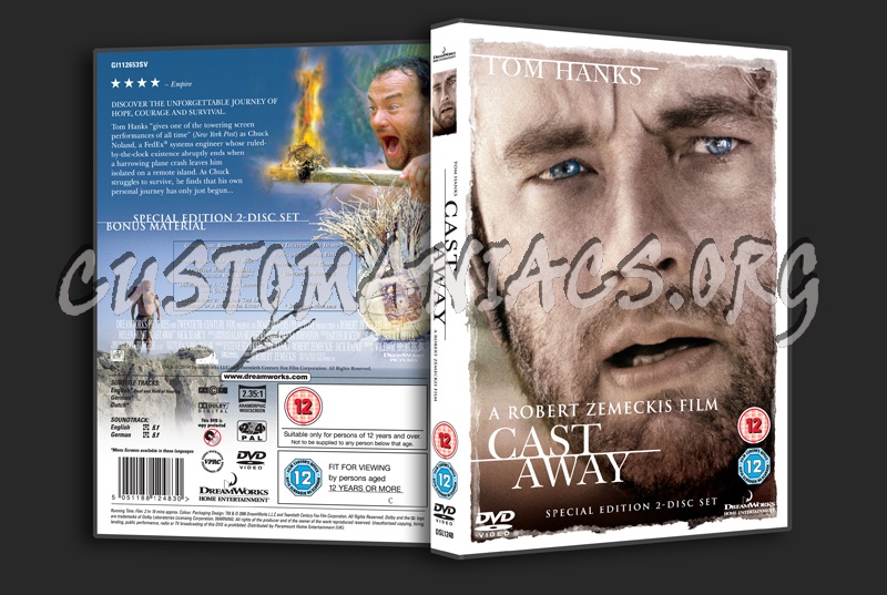 Cast Away dvd cover