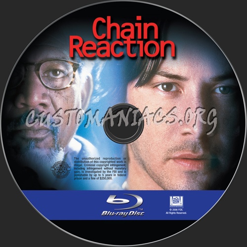 Chain Reaction blu-ray label