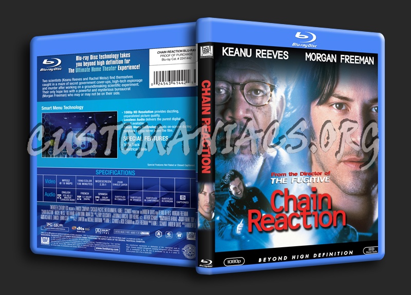 Chain Reaction blu-ray cover