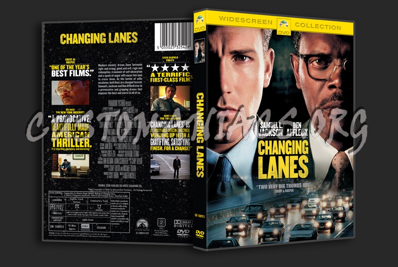 Changing Lanes dvd cover