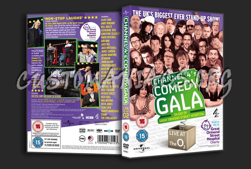 Channel 4's Comedy Gala dvd cover