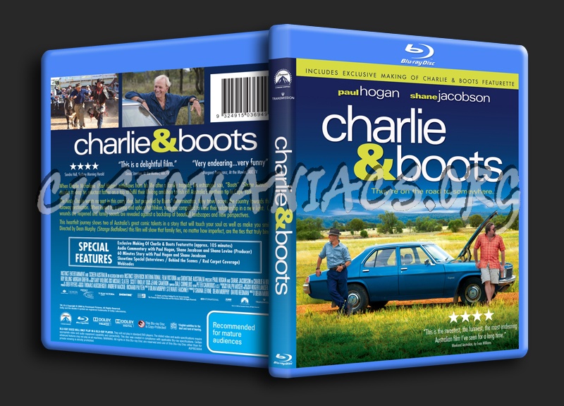 Charlie & Boots blu-ray cover