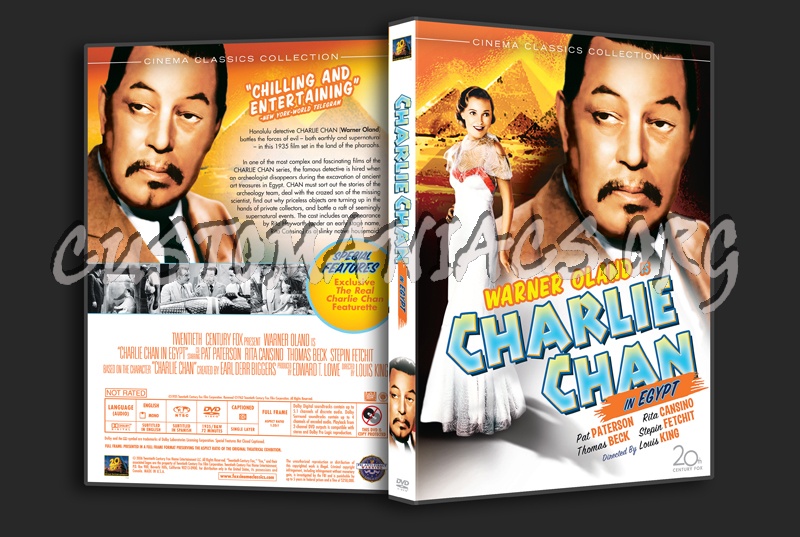 Charlie Chan in Egypt dvd cover