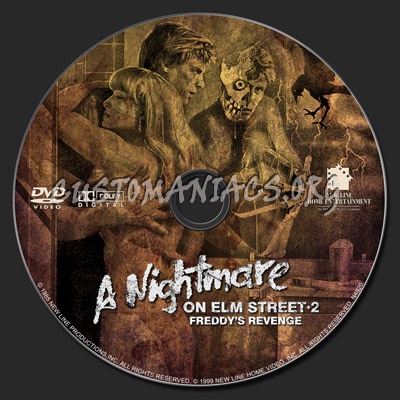 A Nightmare on Elm Street - The Franchise Collection dvd label