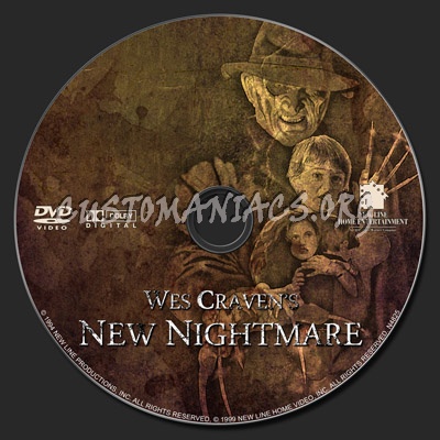 A Nightmare on Elm Street - The Franchise Collection dvd label