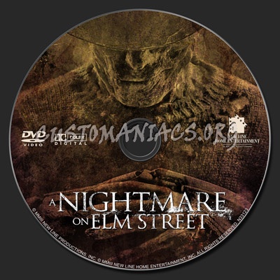 A Nightmare on Elm Street - The Franchise Collection dvd label