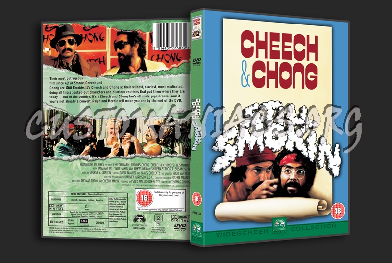 Cheech & Chong Still Smokin dvd cover