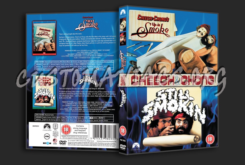 Cheech & Chong's Up in Smoke / Still Smokin dvd cover