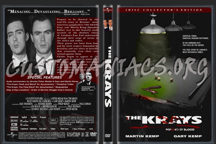 The Krays dvd cover